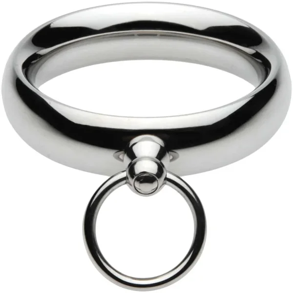 Lead Me Stainless Steel Cock Ring- 1.95 Inch