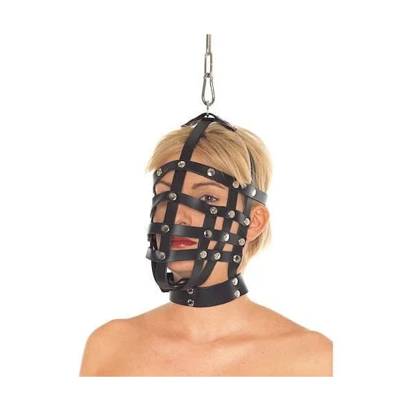 Leather Muzzle Mask