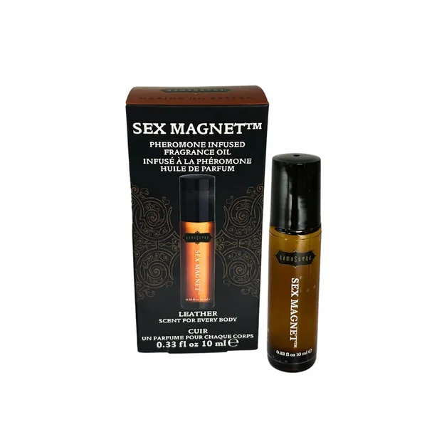 Leather Pheromone Roll-On Fragrance Oil for Adult Intimacy