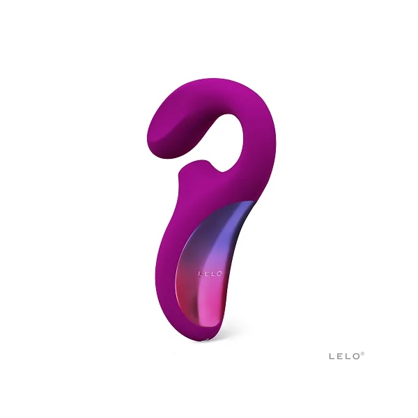 LELO Enigma Dual Stimulation Sonic Massager Deep Rose