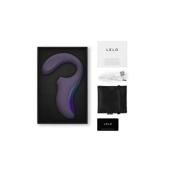 Lelo Enigma Wave Suction Dual Stimulator Cyber Purple
