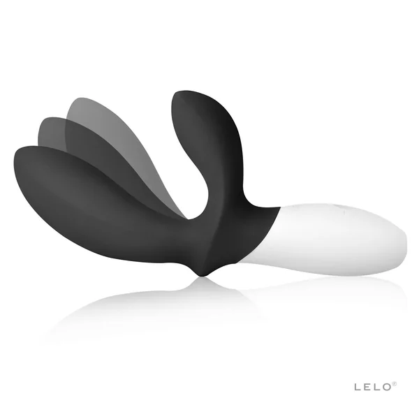 Lelo Loki Wave Obsidian Black Prostate Vibrator with Dual Motors