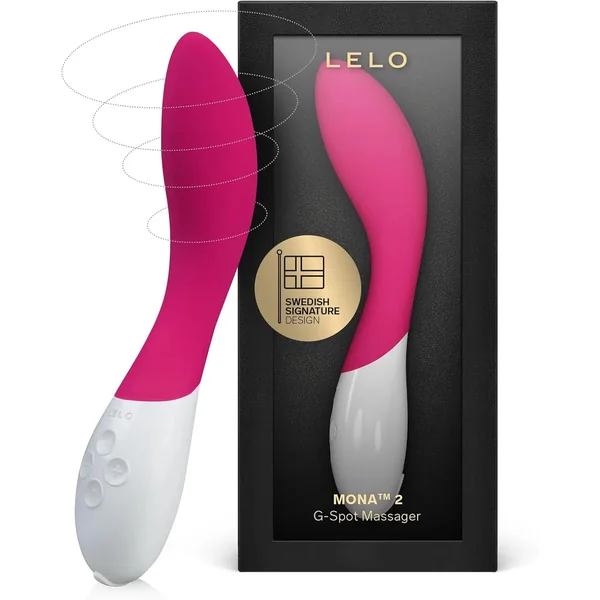 LELO Mona 2 Cerise G-Spot Vibrator Sex Toy