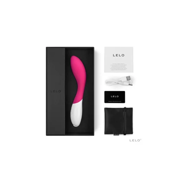 LELO MONA 2 Rechargeable G-Spot Vibrator, Cerise