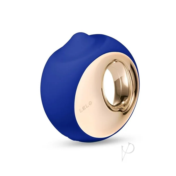 LELO Ora 3 Clitoral Stimulator Rechargeable Silicone Oral Sex Vibrator-Midnight Blue
