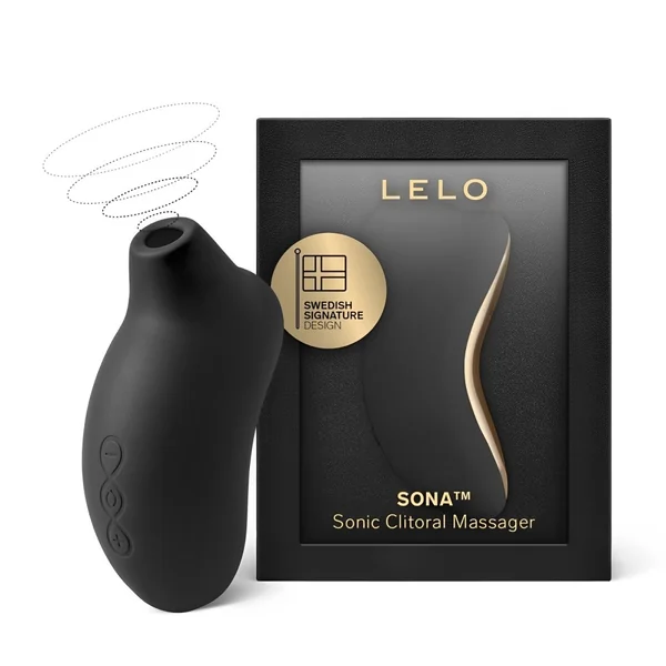 LELO SONA Sonic Clitoral Massager – Black