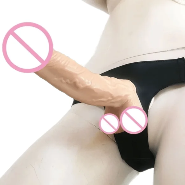 Lesbian Fun Realistic Pegging Dildo for Couples