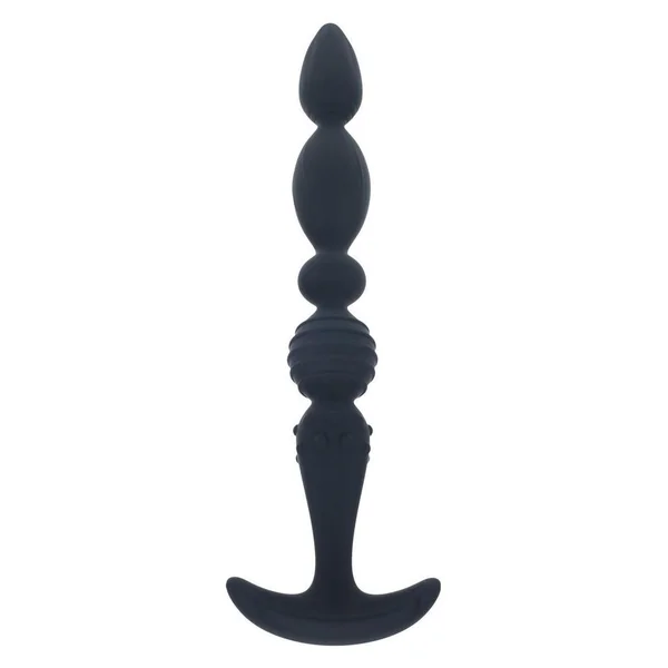 Levelz Multi Textured Silicone Flared Anal Probe