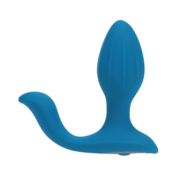 LEVELZ Vibrating & Rotating Silicone Anal Plug with Ball Stimulator