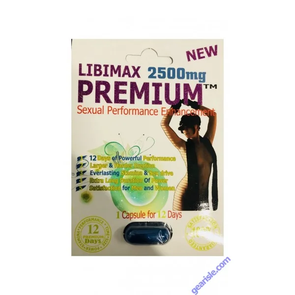 Libimax Premium 2500mg - Sexual Performance Enhancement for Men 1 Pill