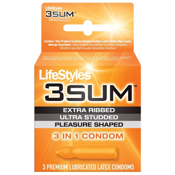 Lifestyles 3Sum - Box of 3