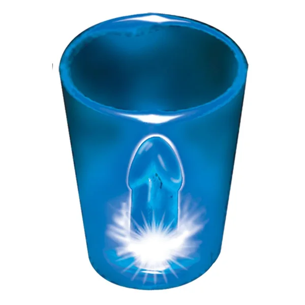 Light-up Pecker Shot Glass Bachelor and Bachelorette Party Supplies