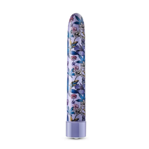 Limited Addiction Floradelic Rechargeable Slimline Vibrator – Purple