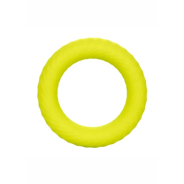 Link Up Ultra-Soft Edge Silicone Cock Ring – Yellow