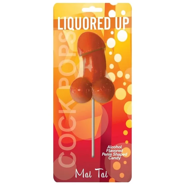 Liquored Up Cock Pops Lollipop Mai Tai