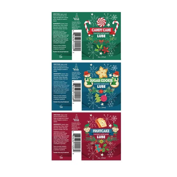 Little Genie Holiday Lubricants – Assorted Flavors Gift Set