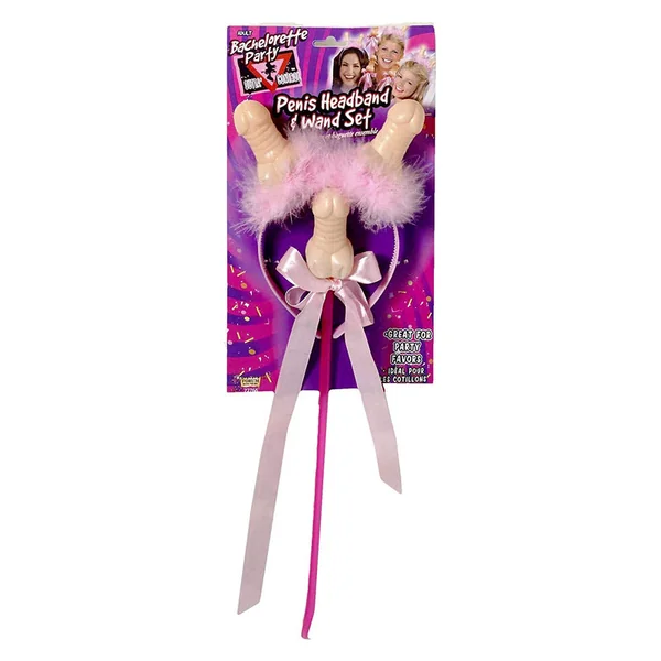 Little Genies Penis Headband Bachelorette & Bachelor Item