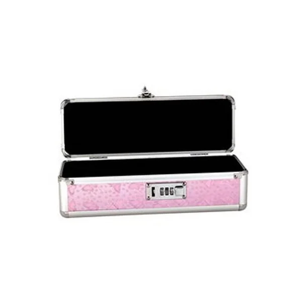 Lockable Vibrator Case – Small – Pink