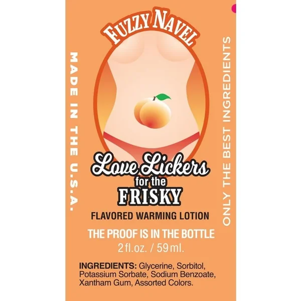 Love Lickers Peach Flavored Warming Massage Oil 2oz – Fuzzy Navel
