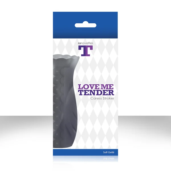 Love Me Tender Excite Caress Charcoal Masturbator