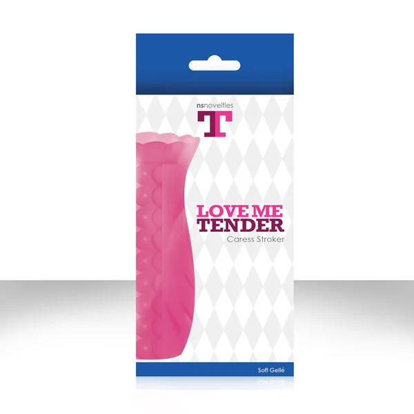 Love Me Tender Excite Caress Pink Masturbator