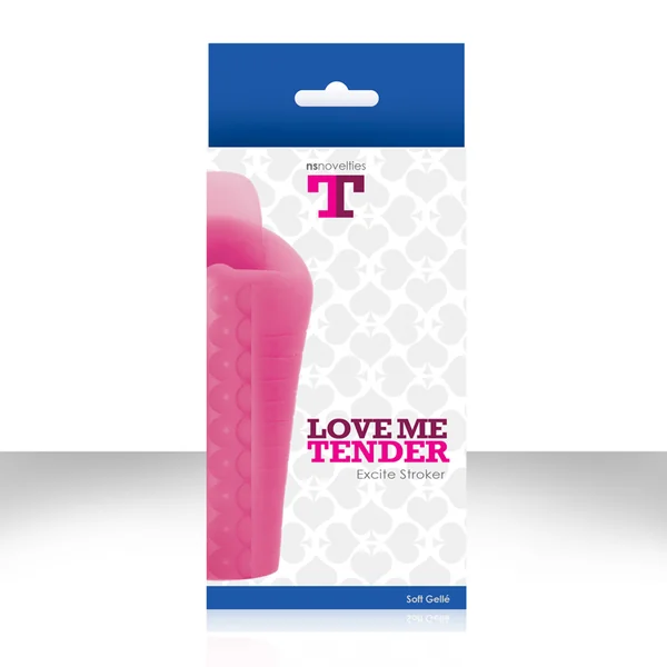 Love Me Tender Excite Pink Masturbator