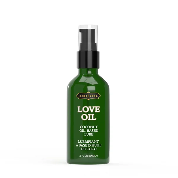 Love Oil Coconut Oil Based Lubricant and Body Glide 2 Oz