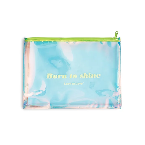 Love to Love Born to Shine Pouch - Acid Yellow