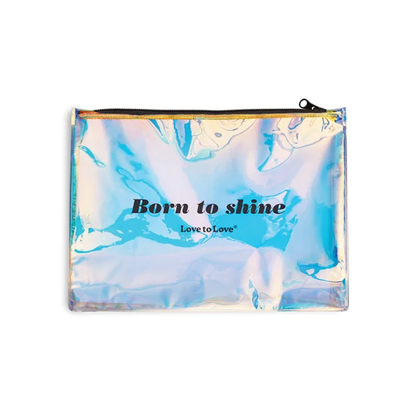Love to Love Born to Shine Pouch - Black Onyx
