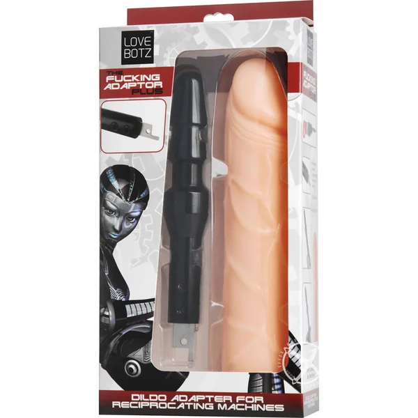 LoveBotz The Fucking Adapter Plus with Dildo - Vanilla