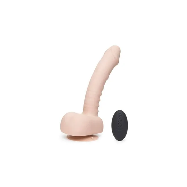 Lovehoney Uprize 8" Remote Control Erecting Realistic Dildo Vibrator