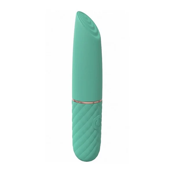 LoveLine Beso Mini Lipstick Silicone Rechargeable Vibrator – Green
