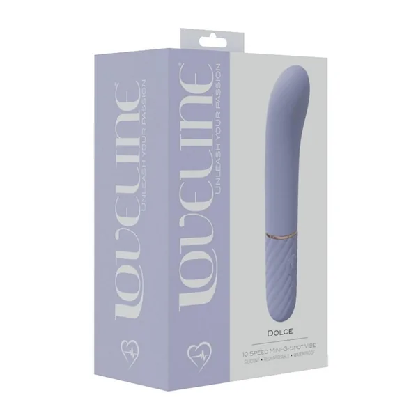 Loveline Dolce Silicone Rechargeable 10 Speed Mini G-Spot Vibrator