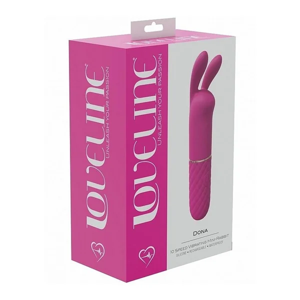 Loveline Dona Mini Rabbit Silicone Rechargeable Vibrator