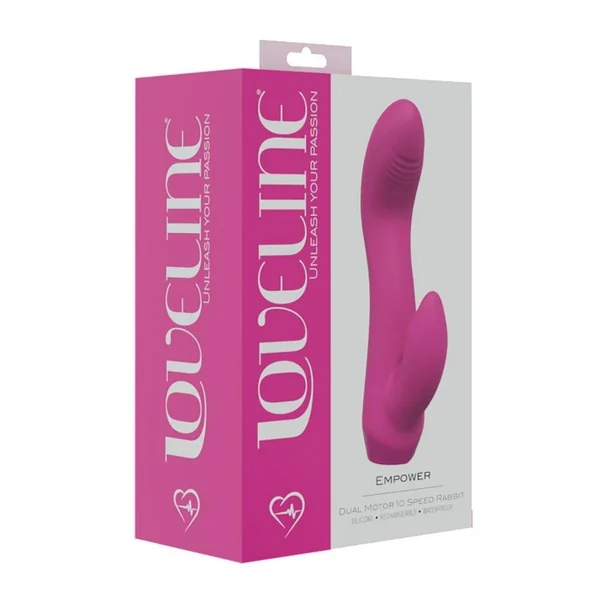 Loveline Empower Rechargeable Dual Motor 10 Speed Rabbit Vibrator
