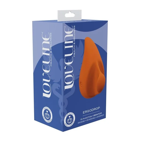 Loveline Ergodrop 10 Function Rechargeable Silicone Vibrator