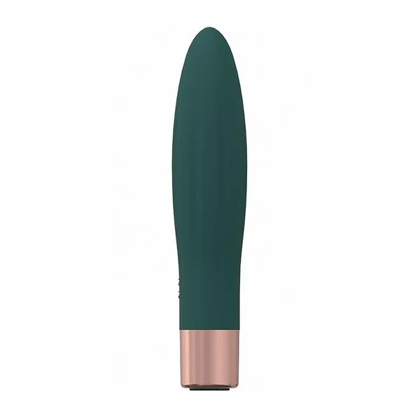 LoveLine Fame Silicone Rechargeable 10 Speed Mini Vibrator – Forest Green