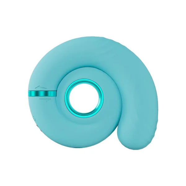 LoveLine Gyre 10 Speed Rechargeable Swirl Vibrator – Blue