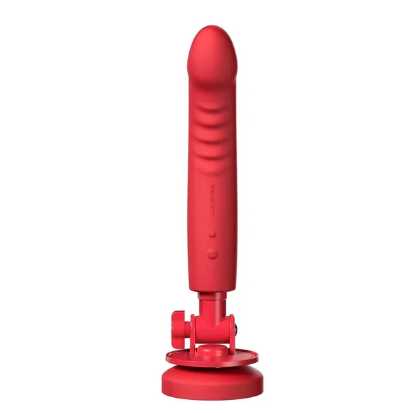 Lovense Mission 2 Silicone Rechargeable Vibrator – Red
