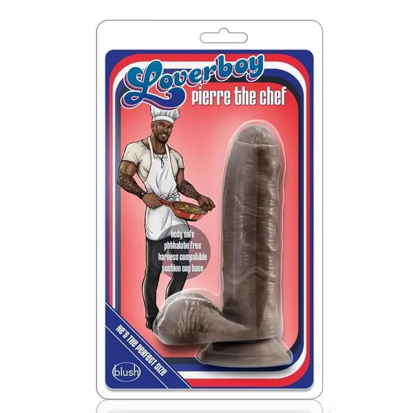 Loverboy Pierre The Chef Dildo with Balls