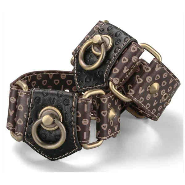 LoveToy Rebellion Reign Vegan Leather Handcuffs