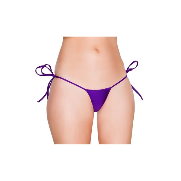 Low Cut Tie Side Thong