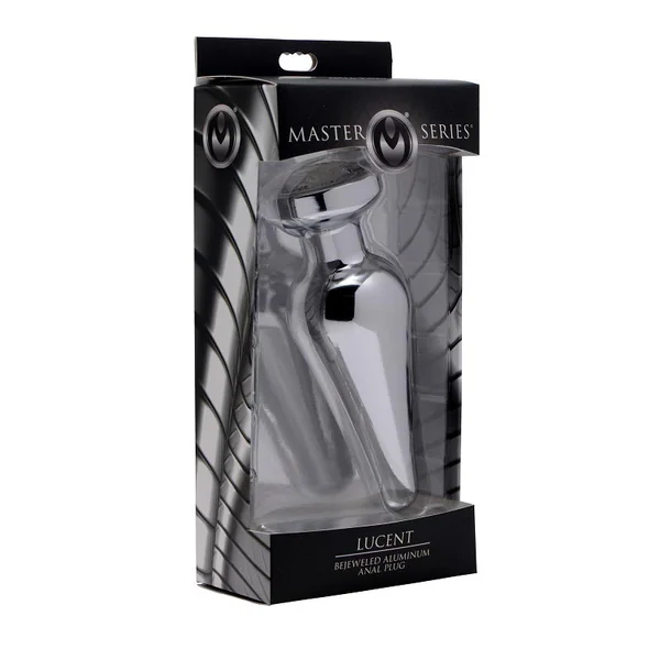 Lucent Bejeweled Aluminum Anal Plug