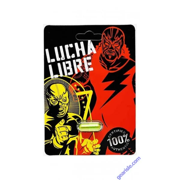 Lucha Libre Male Enhancement Supplement Pill