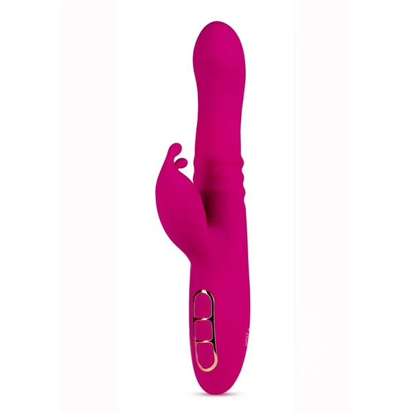 Lush Kira Warming & Thrusting Dual Stimulator - Velvet Magenta