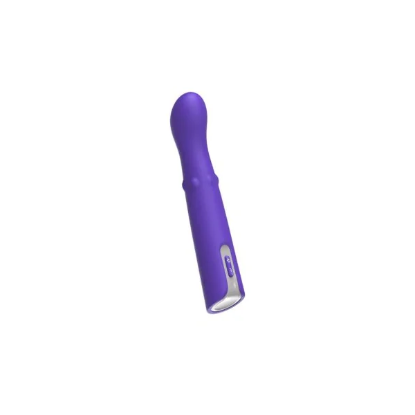 Luv Inc G-Spot Vibrator With Moving Beads – Purple