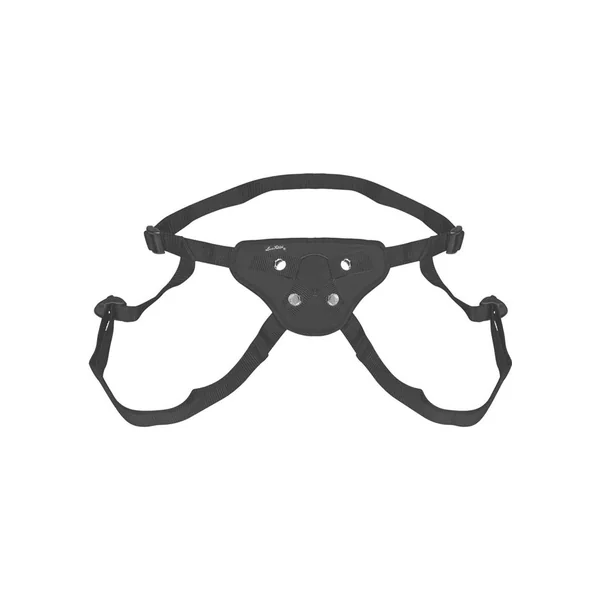 Lux Fetish Beginners Strap-On Harness Adjustable – Black