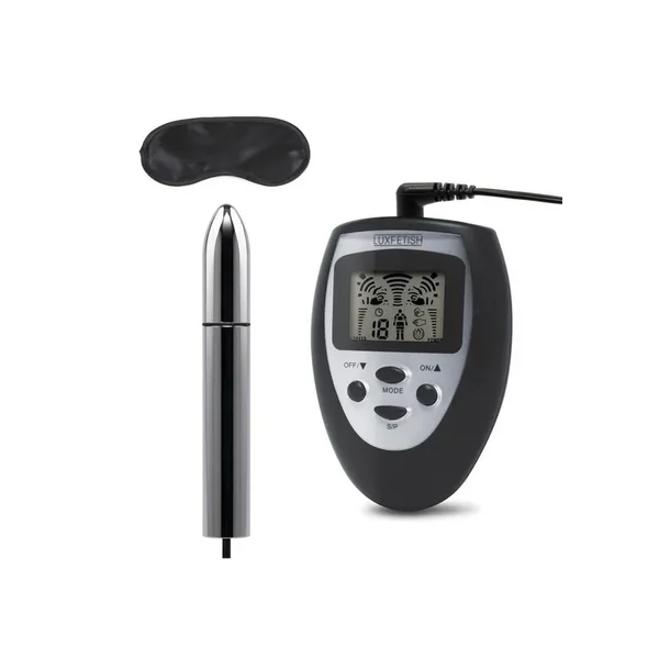 Lux Fetish Electro Sex Shock Wand with Remote Control