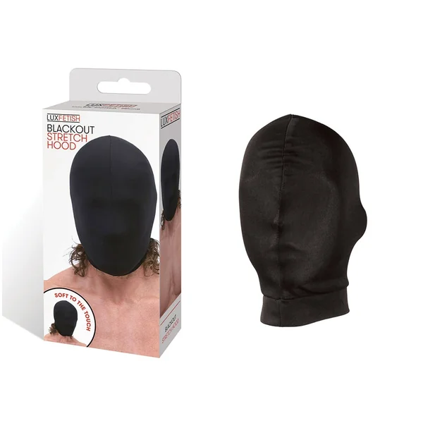 Lux Fetish Stretch Hood Black O/S