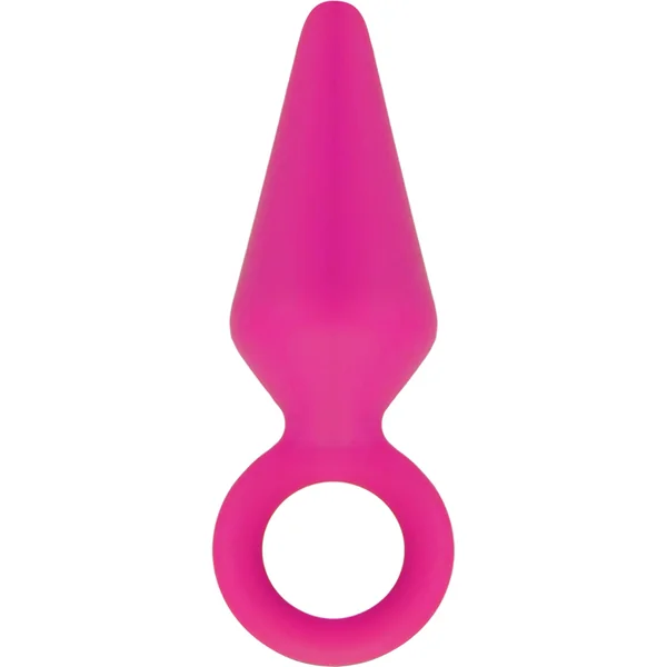 Luxe Candy Rimmer Silicone Butt Plug – Medium – Pink